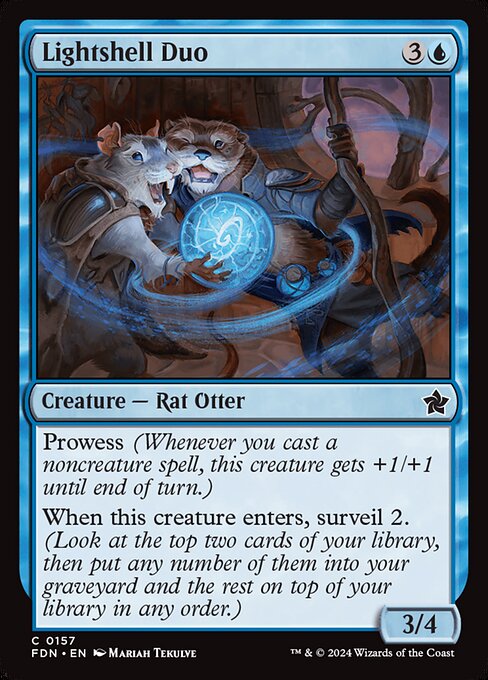 Lightshell Duo - Foundations Magic card