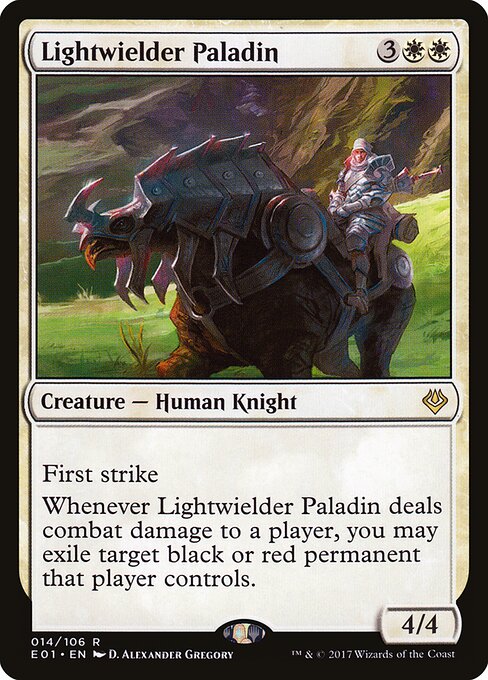 Lightwielder Paladin - Archenemy: Nicol Bolas Magic card