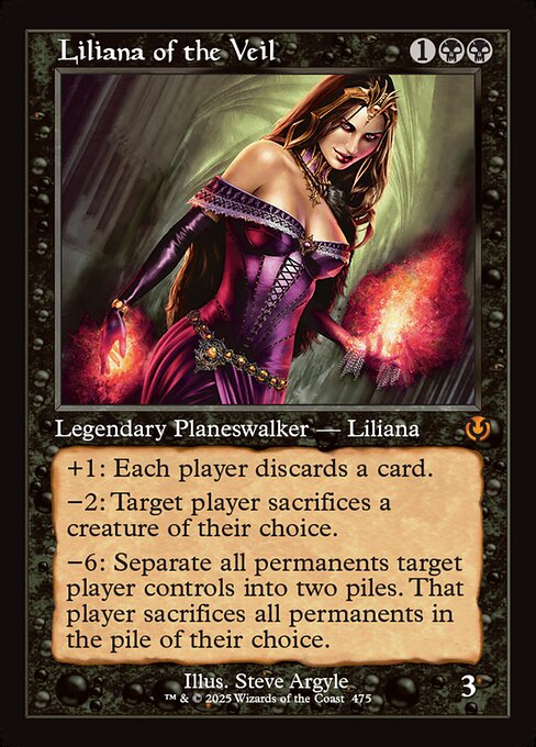 Liliana of the Veil - Innistrad Remastered Magic card
