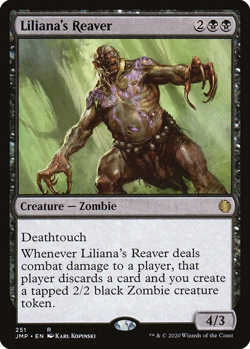 Liliana's Reaver - Jumpstart (#251) - Illustrated by Karl Kopinski - Magic: The Gathering Card
