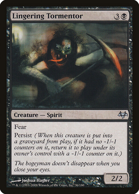 Lingering Tormentor - Eventide Magic card