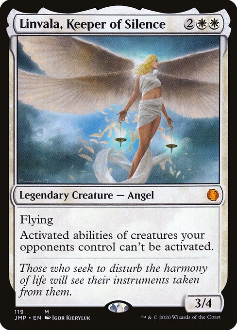 Linvala, Keeper of Silence - Jumpstart Magic card