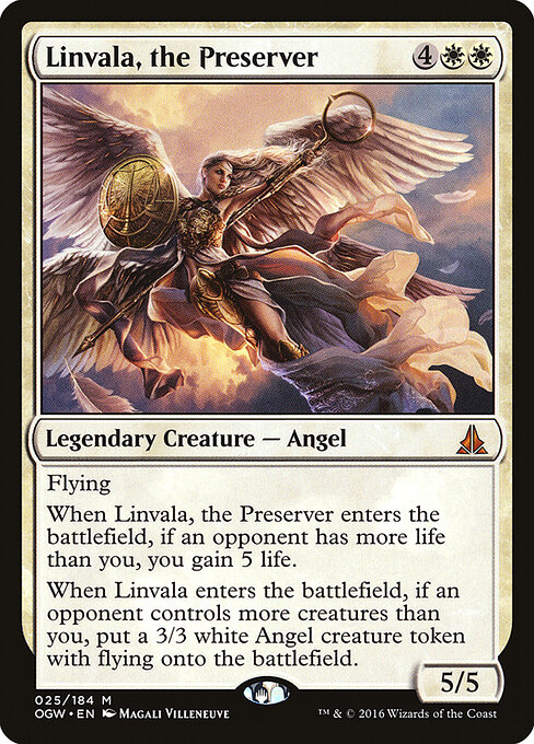 Linvala, the Preserver - Oath of the Gatewatch Magic card