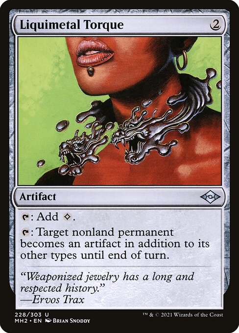 Liquimetal Torque - Modern Horizons 2 Magic card