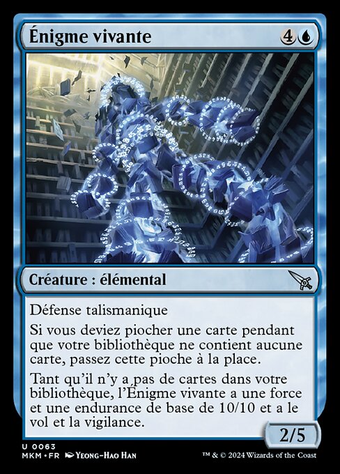 Dilema Vivo (Living Conundrum) - Murders at Karlov Manor (#63) - Illustrated by Yeong-Hao Han - Magic: The Gathering Card