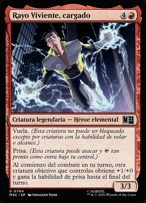 Living Lightning, Charged Up