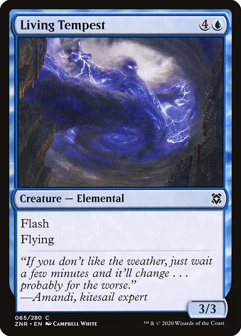 Living Tempest - Zendikar Rising Magic card