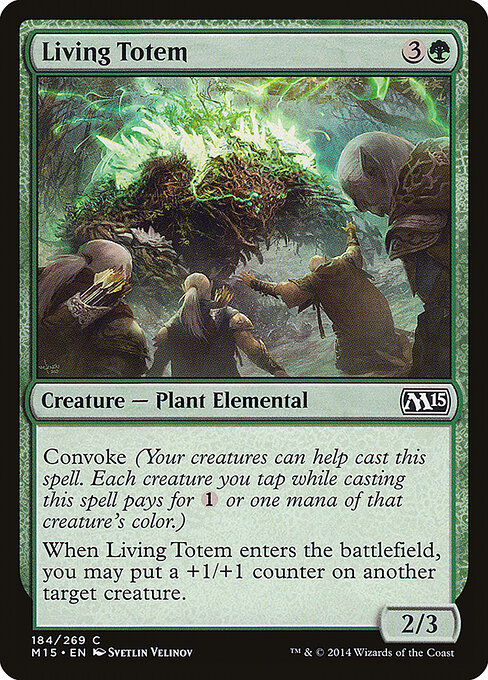 Living Totem - Magic 2015 Magic card