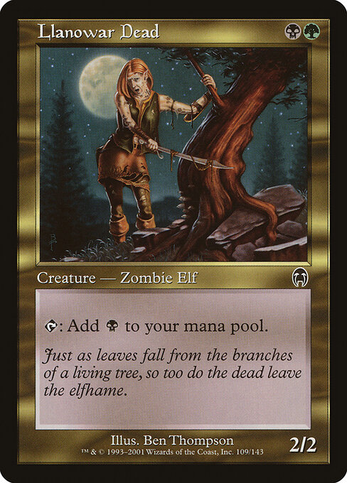 Llanowar Dead - Apocalypse Magic card