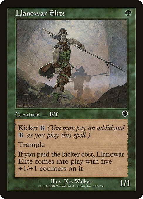 Llanowar Elite - Invasion Magic card