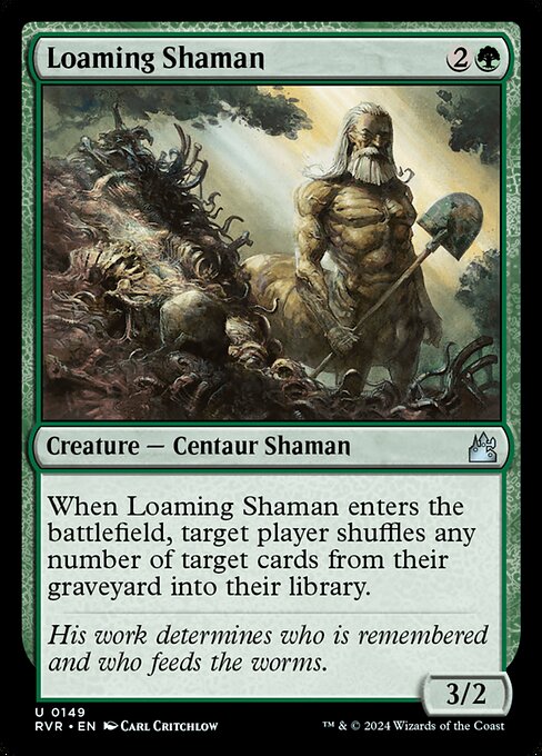 Loaming Shaman - Ravnica Remastered Magic card