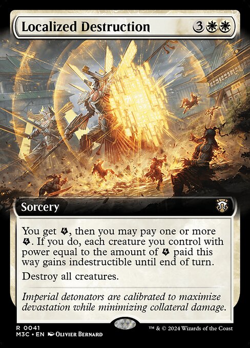 Localized Destruction - Modern Horizons 3 Commander Magic card