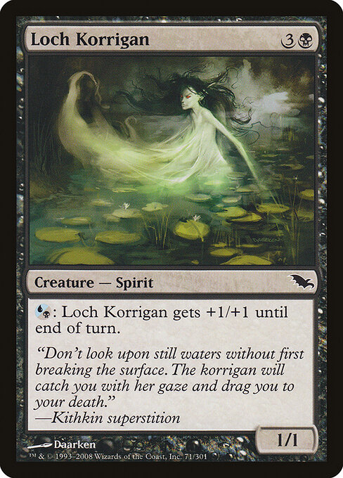 Loch Korrigan - Shadowmoor Magic card