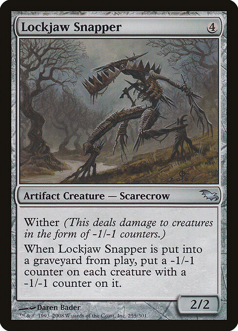 Lockjaw Snapper - Shadowmoor Magic card
