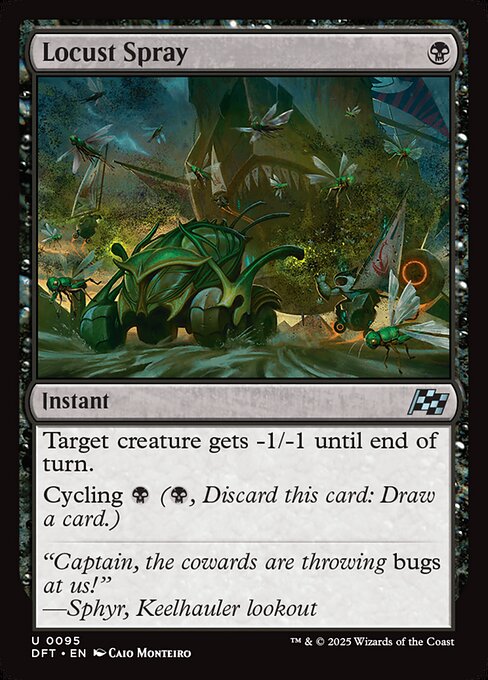 Locust Spray - Aetherdrift Magic card
