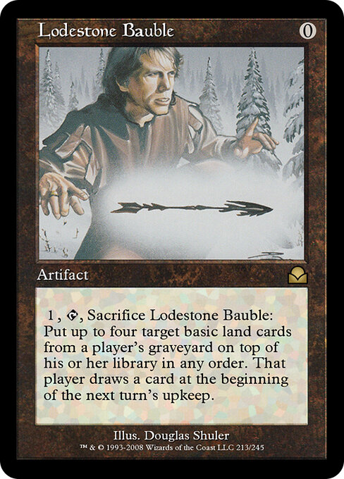 Lodestone Bauble - Masters Edition II Magic card