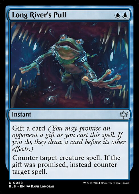 Long River's Pull - Bloomburrow Magic card
