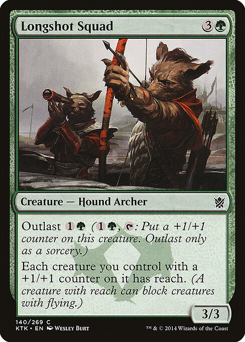 Longshot Squad - Khans of Tarkir Magic card