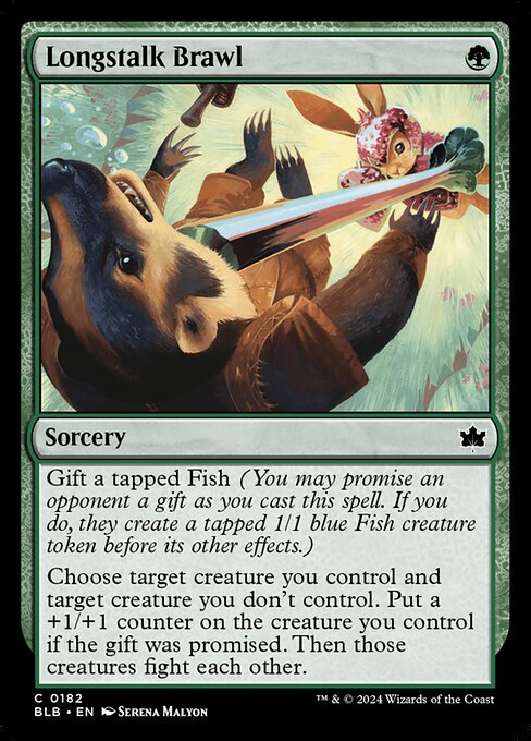 Longstalk Brawl - Bloomburrow Magic card