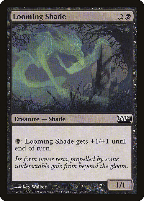 Looming Shade - Magic 2010 Magic card