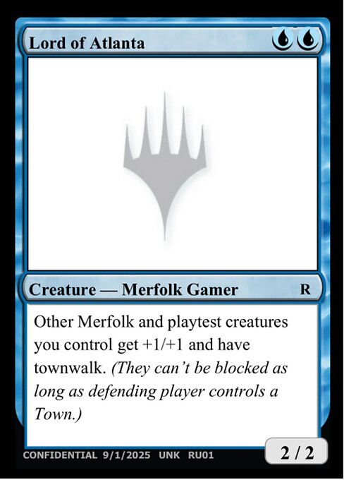 Lord of Atlanta - Unknown Event Magic card