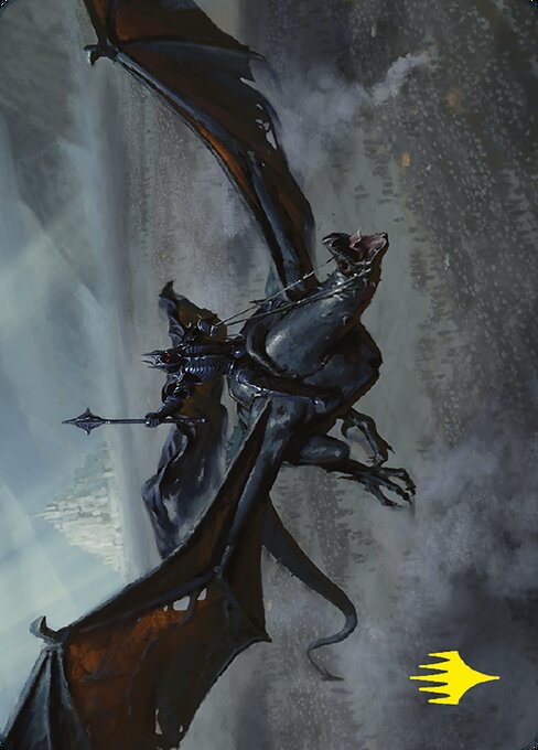 Lord of the Nazgûl // Lord of the Nazgûl - Tales of Middle-earth Art Series (#64) - Illustrated by Anton Solovianchyk - Magic: The Gathering Card