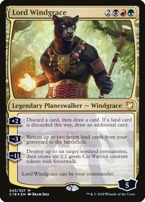 Lord Windgrace - Commander 2018 Magic card