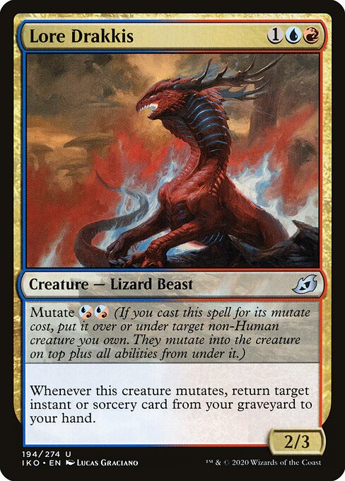 Lore Drakkis - Ikoria: Lair of Behemoths Magic card