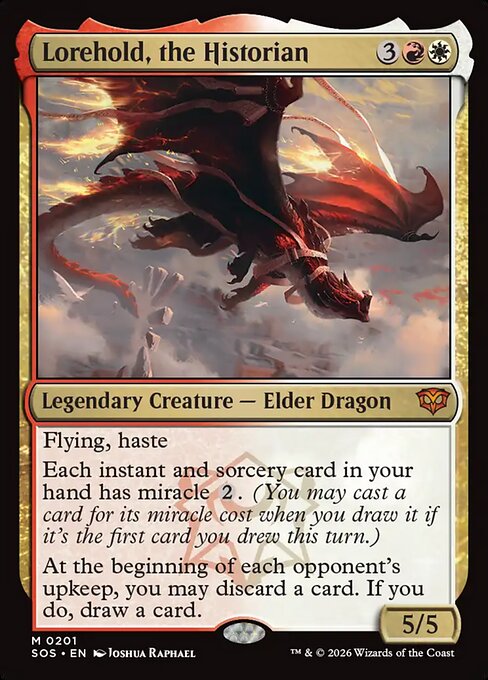 Lorehold, the Historian - Secrets of Strixhaven Magic card