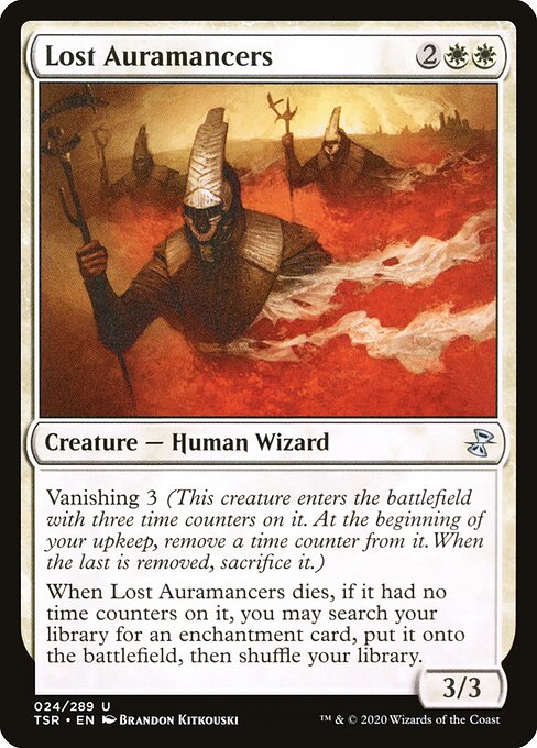 Lost Auramancers - Time Spiral Remastered Magic card