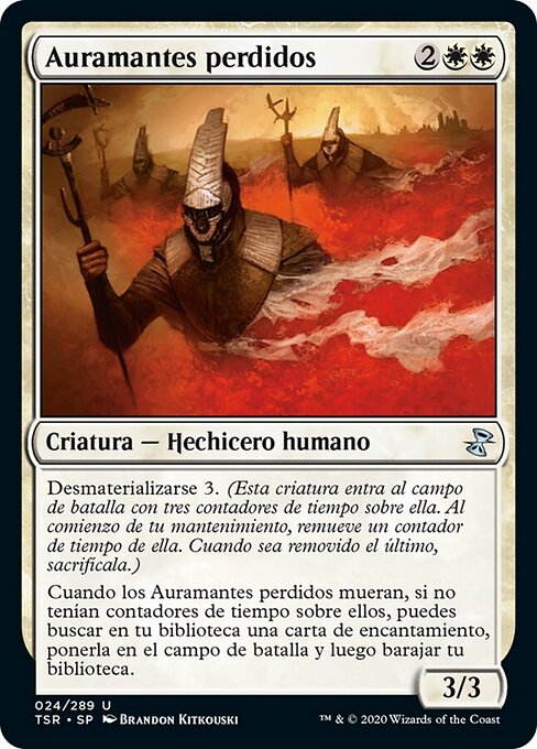 Забытые Ауроманты (Lost Auramancers) - Time Spiral Remastered (#24) - Illustrated by Brandon Kitkouski - Magic: The Gathering Card