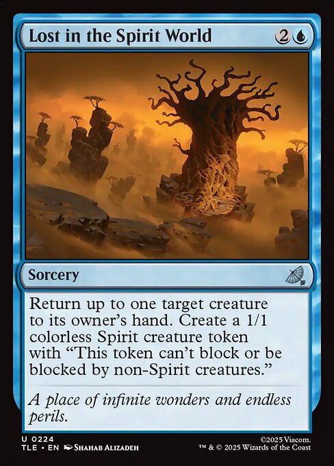 Lost in the Spirit World - Avatar: The Last Airbender Eternal Magic card