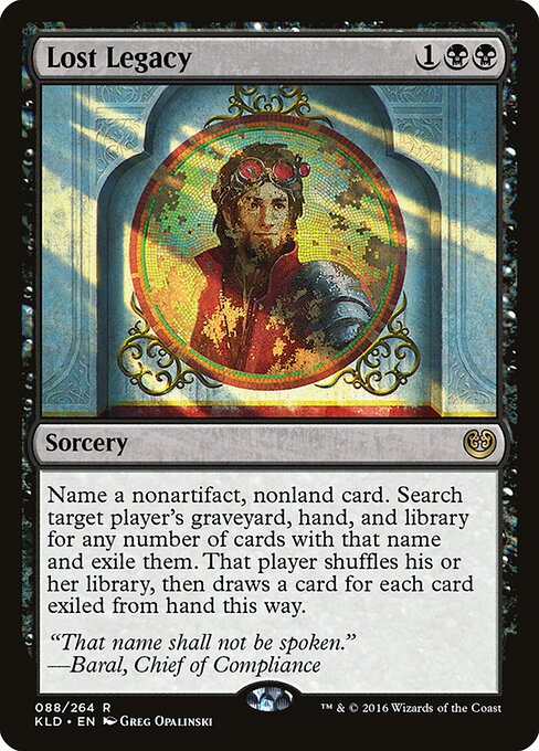Lost Legacy - Kaladesh Magic card