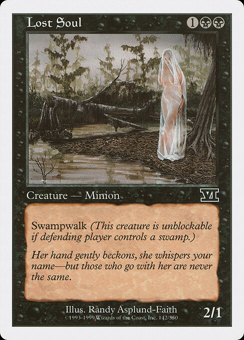 Lost Soul - Classic Sixth Edition Magic card