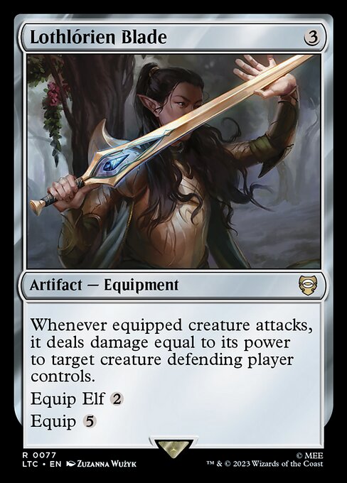 Lothlórien Blade - Tales of Middle-earth Commander Magic card