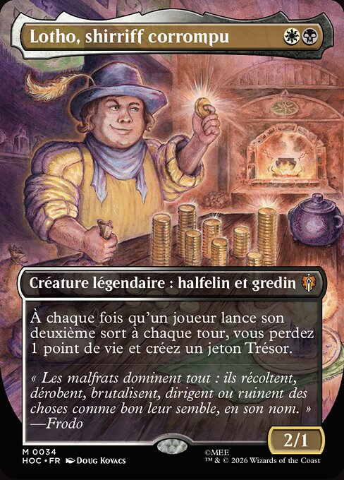 Lotho, Corrupt Shirriff