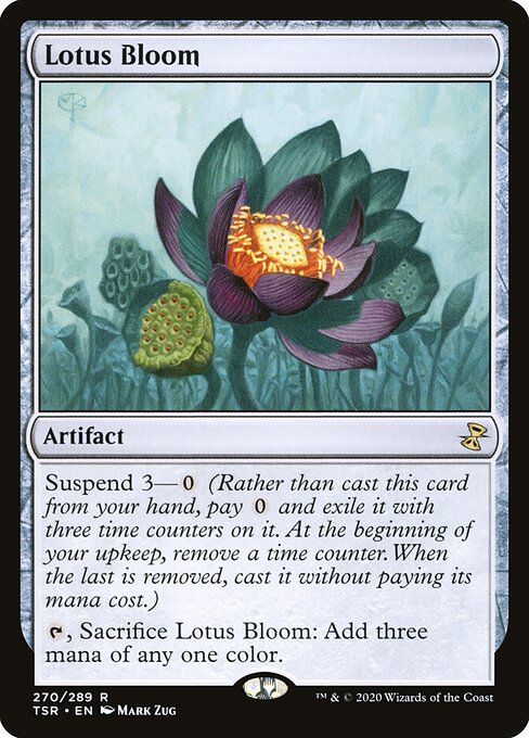 Lotus Bloom - Time Spiral Remastered Magic card