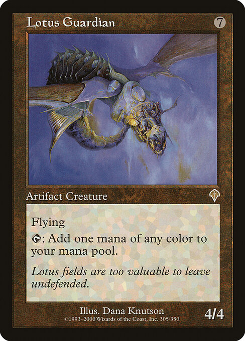 Lotus Guardian - Invasion Magic card