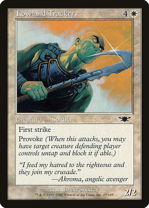 Lowland Tracker - Legions Magic card