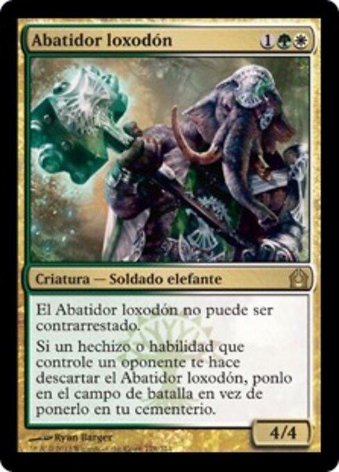 Loxodon-Trümmermacher (Loxodon Smiter) - Return to Ravnica (#178) - Illustrated by Ryan Barger - Magic: The Gathering Card