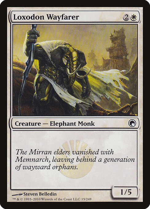 Loxodon Wayfarer - Scars of Mirrodin Magic card