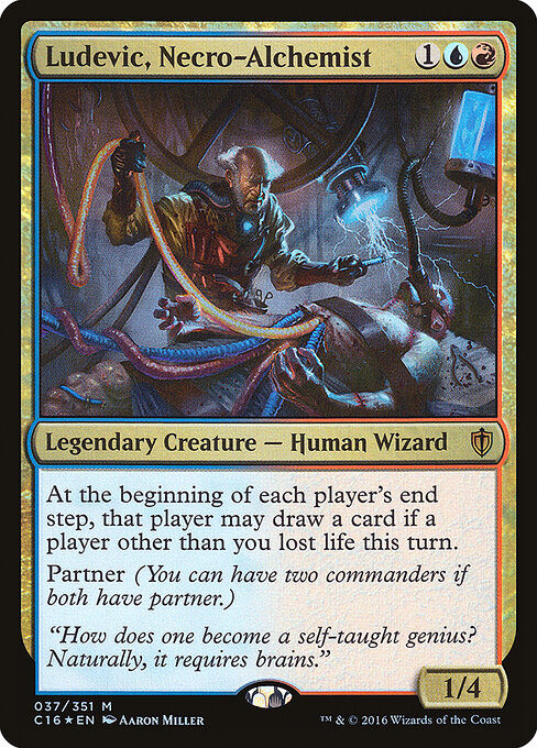 Ludevic, Necro-Alchemist - Commander 2016 Magic card