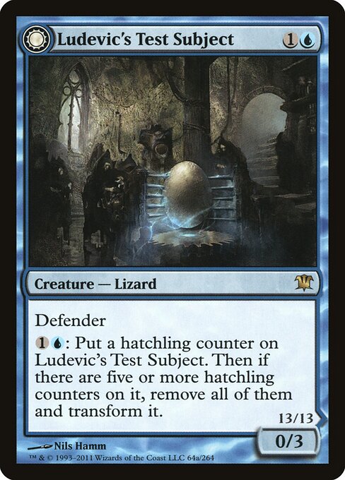 Ludevic's Test Subject // Ludevic's Abomination - Innistrad Magic card