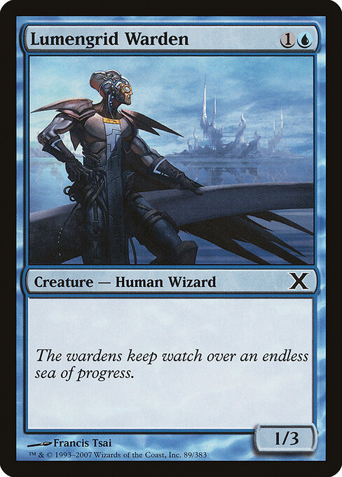 Lumengrid Warden - Tenth Edition Magic card