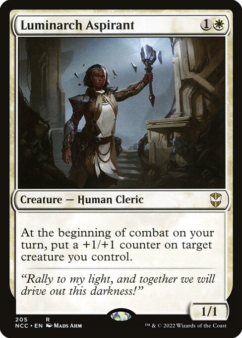 Luminarch Aspirant - New Capenna Commander Magic card