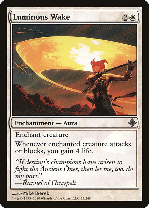 Luminous Wake - Rise of the Eldrazi Magic card