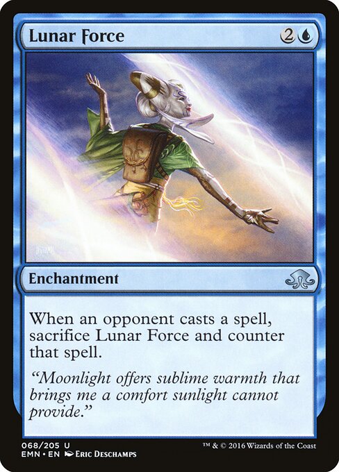 Lunar Force - Eldritch Moon Magic card
