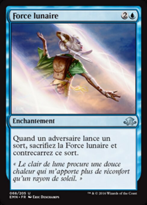 Fuerza lunar (Lunar Force) - Eldritch Moon (#68) - Illustrated by Eric Deschamps - Magic: The Gathering Card