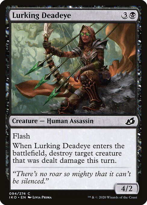 Lurking Deadeye - Ikoria: Lair of Behemoths Magic card