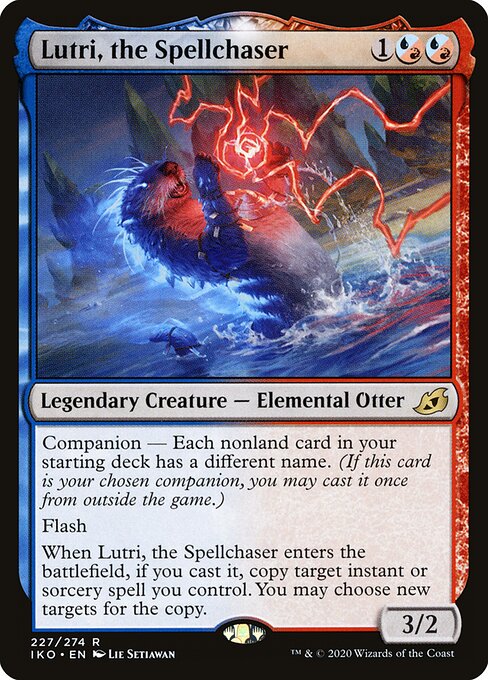 Lutri, the Spellchaser - Ikoria: Lair of Behemoths Magic card